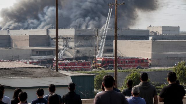 Boyle Heights Warehouse Fire: Community Concerns as Smoke Li