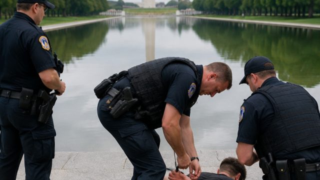 Charges Loom Over Incident Near Trump's Reflecting Pool | bo